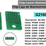 CHIP Caja de mantemiento CANON G2162-G3160 – 2