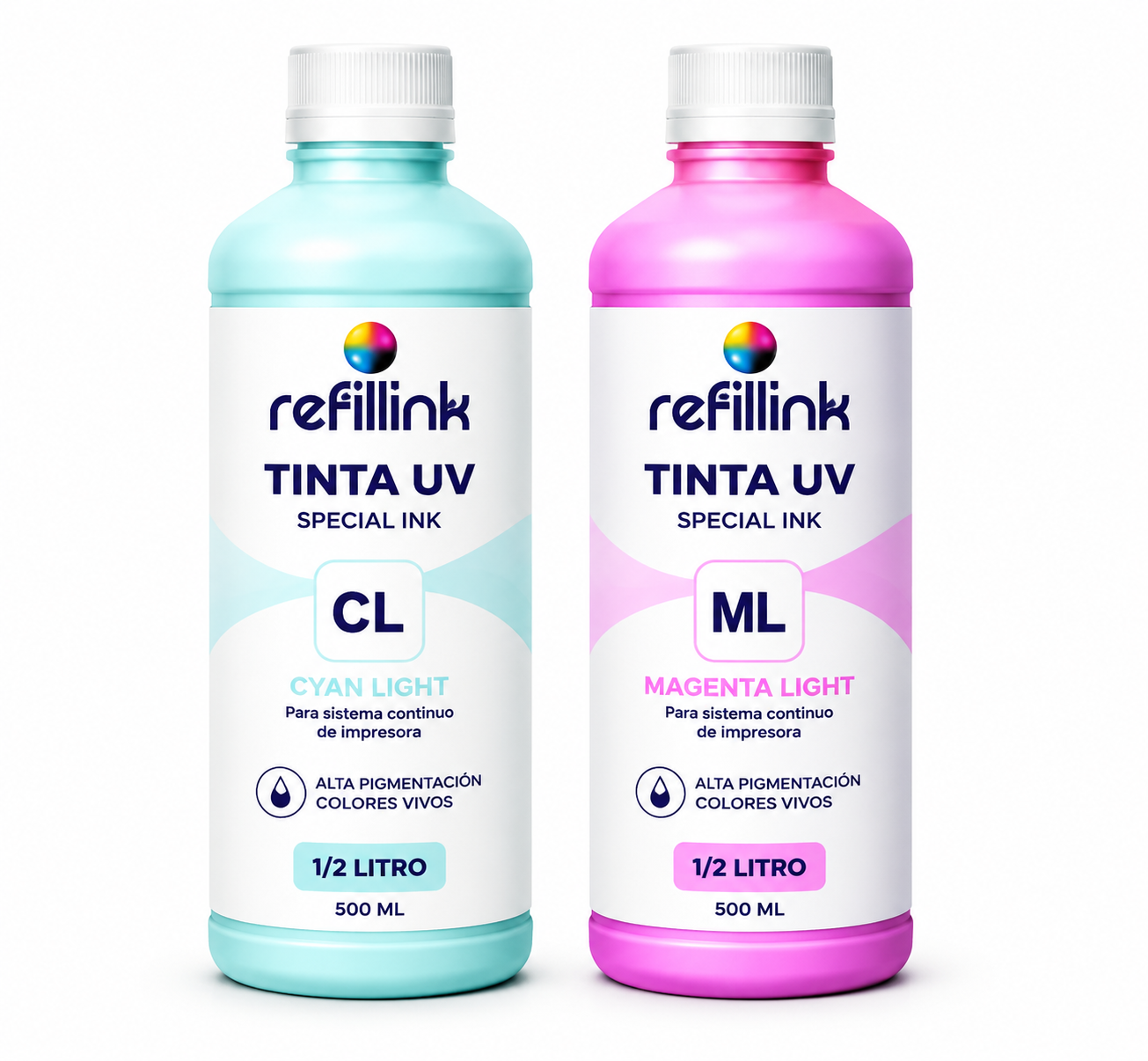 CYAN LIGHT – MAGENTA LIGTH 500 ML